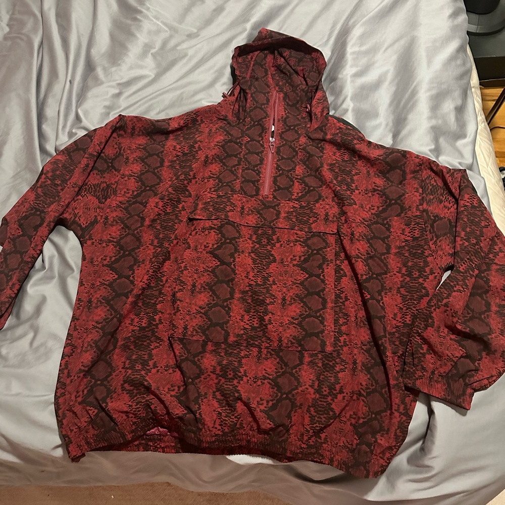 Adidas x Ivy Park snakeskin windbreaker